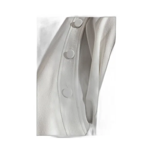 Button Detailed Crewneck Top