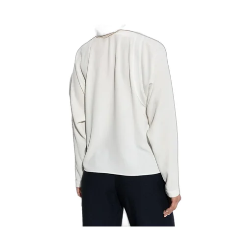 Button Detailed Crewneck Top