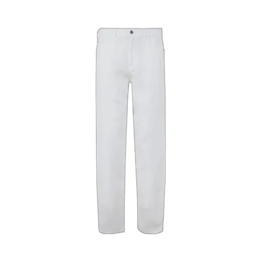 Logo Plaque Straight Leg Pants