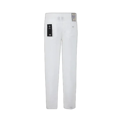 Logo Plaque Straight Leg Pants