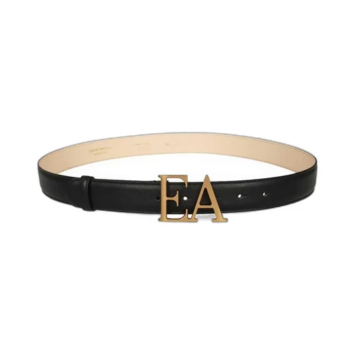 Logo Plaque Buckle Belt