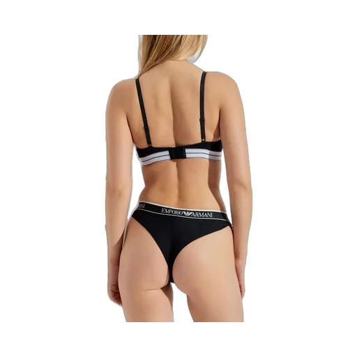 Logo-Embroidered Bra