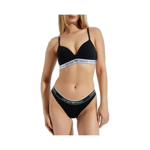 Logo-Embroidered Bra