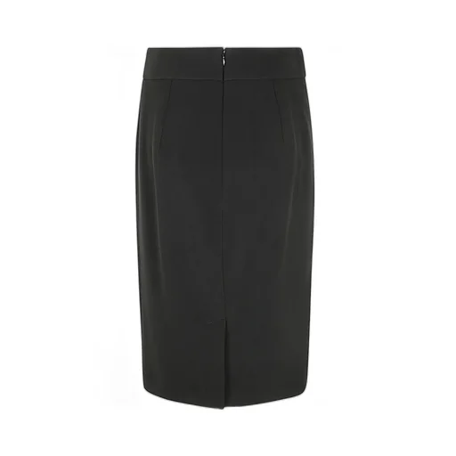 High Waist Midi Pencil Skirt