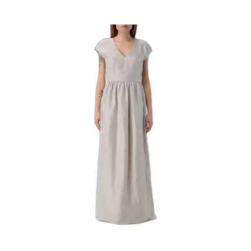 V-Neck Long Dress