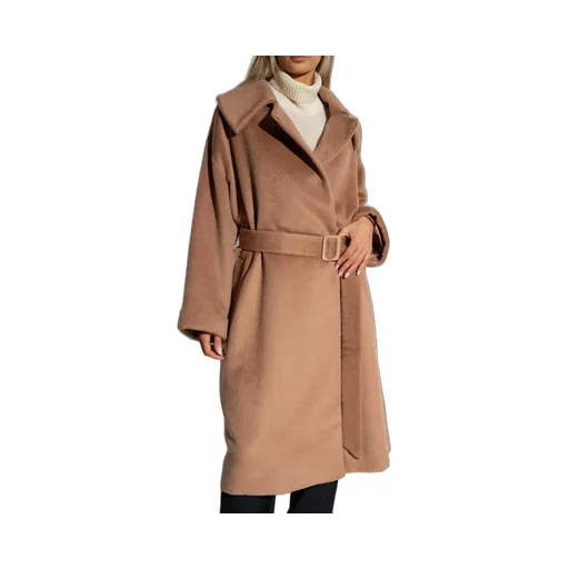 Belted Long-Sleeved Coat