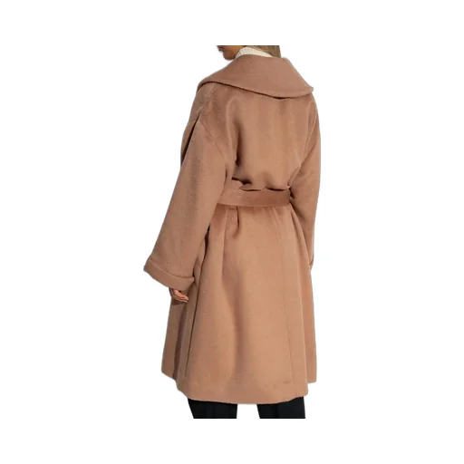 Belted Long-Sleeved Coat