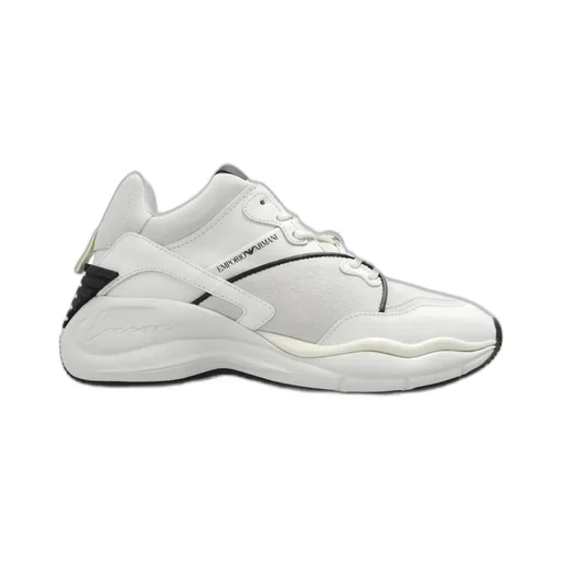 Round Toe Panelled Sneakers