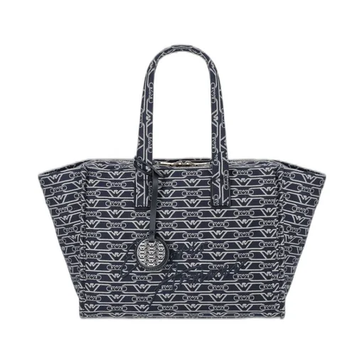All-Over Monogram Medium Shopper Bag