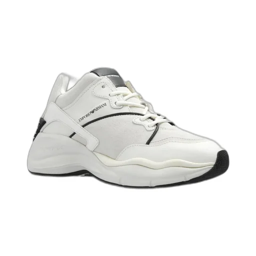 Round Toe Panelled Sneakers