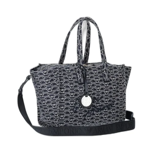All-Over Monogram Medium Shopper Bag