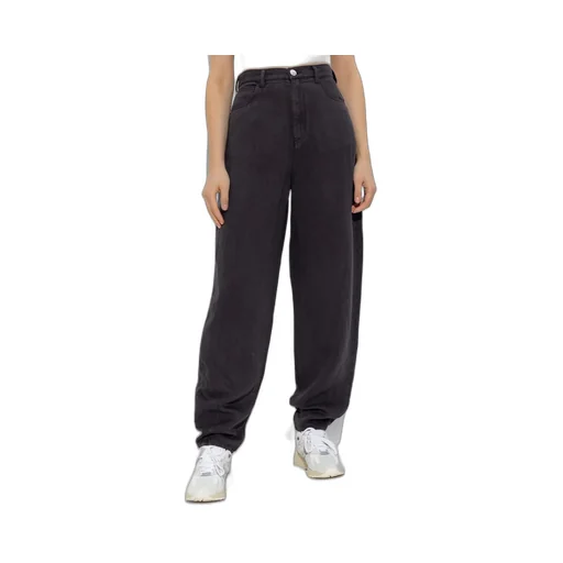 High Waisted Straight-Leg Jeans
