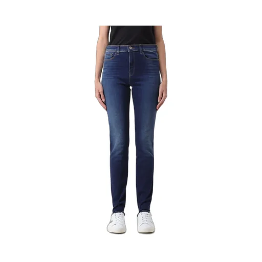 Logo-Embroidered Slim-Cut Jeans
