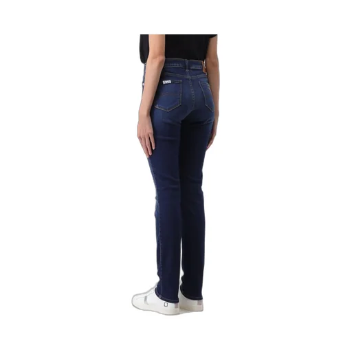 Logo-Embroidered Slim-Cut Jeans