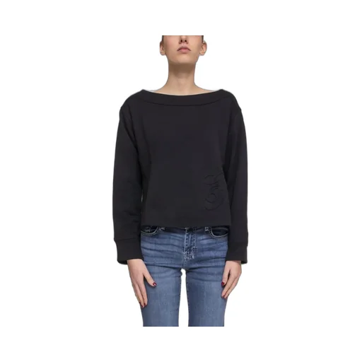 Logo Embossed Crewneck Sweatshirt