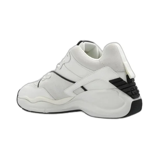 Round Toe Panelled Sneakers