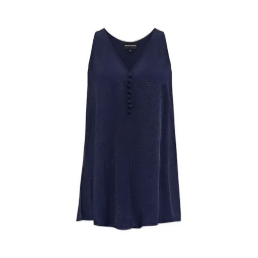 Button Detail Sleeveless Top