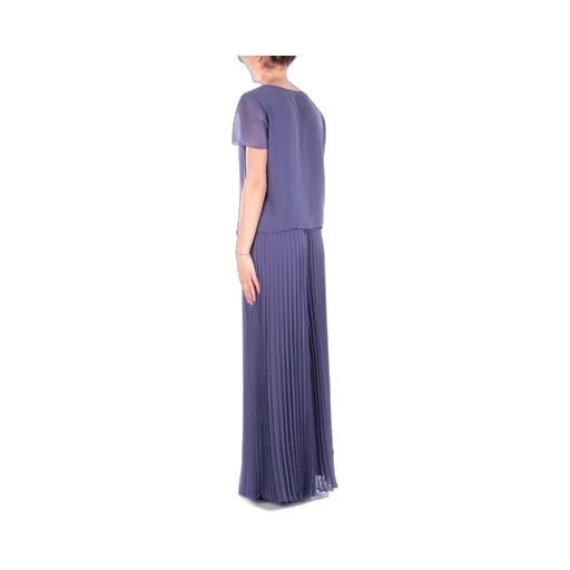 Pleated Wide Leg Trousers