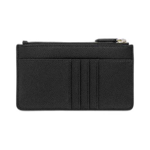 Logo Printed Zipped Wallet