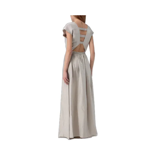 V-Neck Long Dress