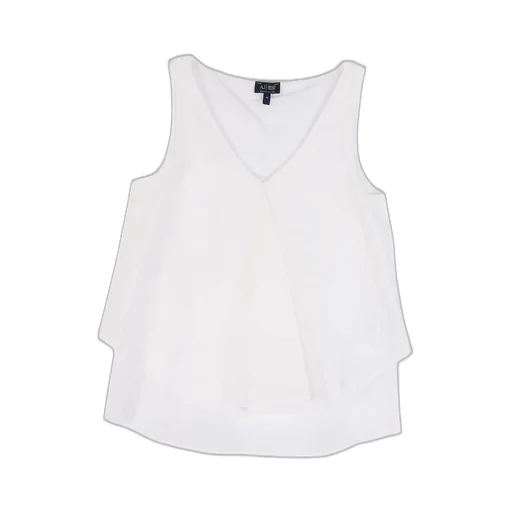 Sleeveless V-Neck Top