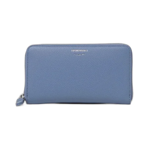 Logo Printed Zip-Around Wallet