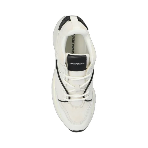 Round Toe Panelled Sneakers