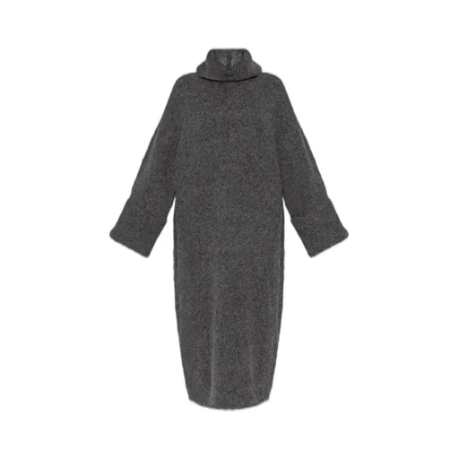 Turtleneck Midi Dress