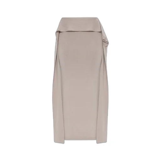 Draped Knit Skirt