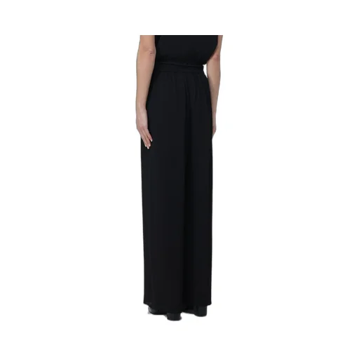 Elasticated-Waist Drawstring Trousers