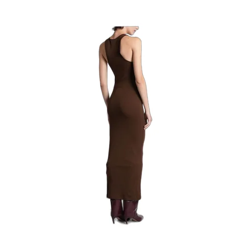 Midi Muscle Sleeveless Tank Dress