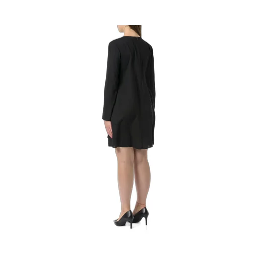 Long Sleeved Crewneck Dress