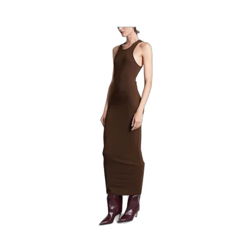 Midi Muscle Sleeveless Tank Dress
