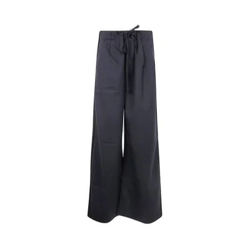 Pleated Wide-Leg Pants