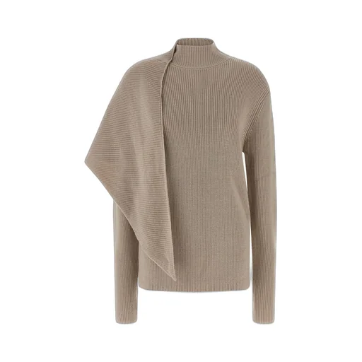 Draped Knit Jumper