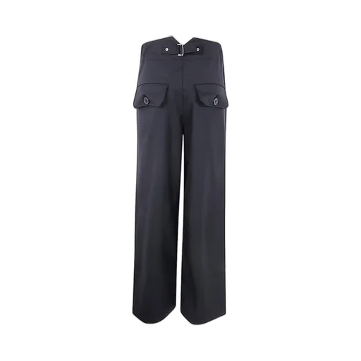 Pleated Wide-Leg Pants