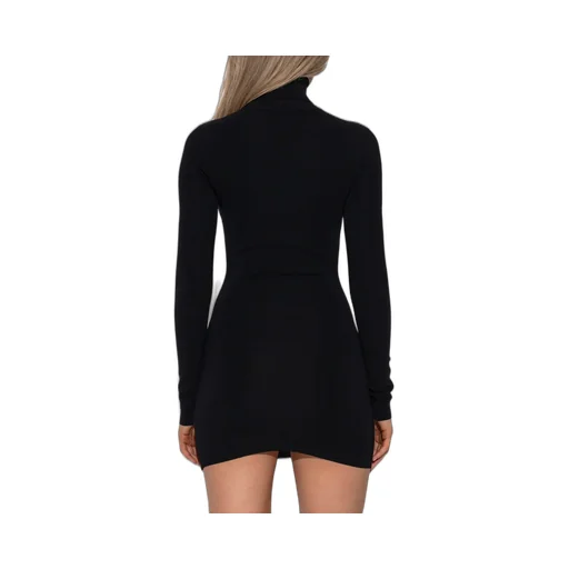 Turtleneck Mini Dress