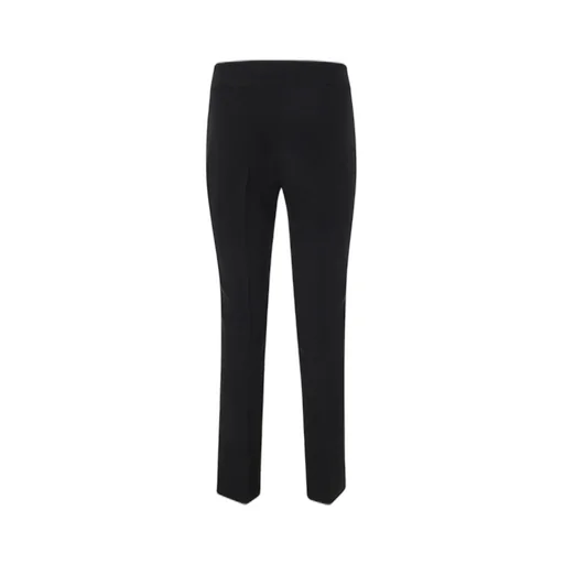 Mid-Rise Cropped Slim-Fit Trousers