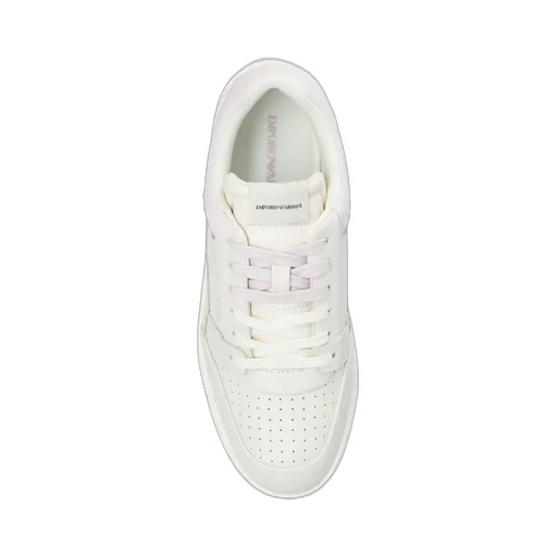 Logo-Embossed Lace-Up Sneakers