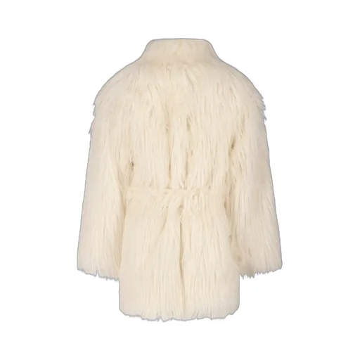 Belted Shearling Coat