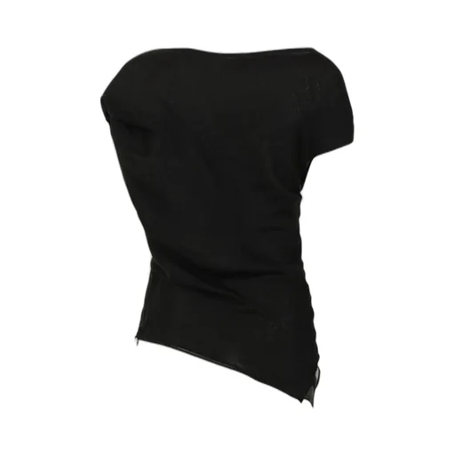 Asymmetric Hem Twist Top