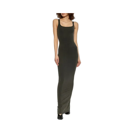 Sleek Fitted Maxi Dress