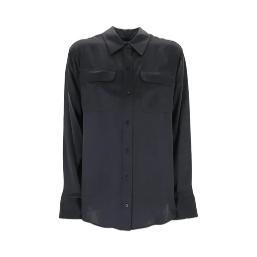Button-Up Long Sleeve Top