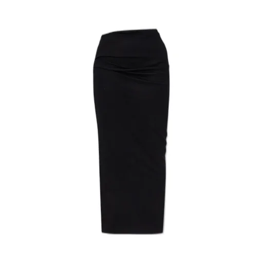 Draped Maxi Skirt