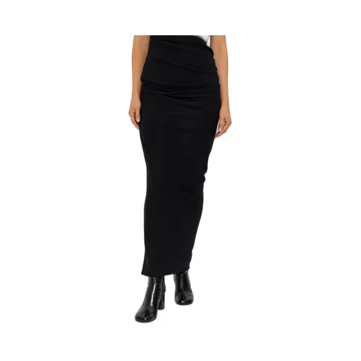 Draped Maxi Skirt