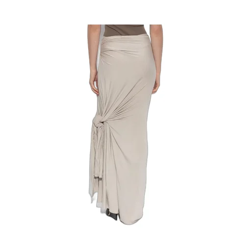 Draped Maxi Skirt