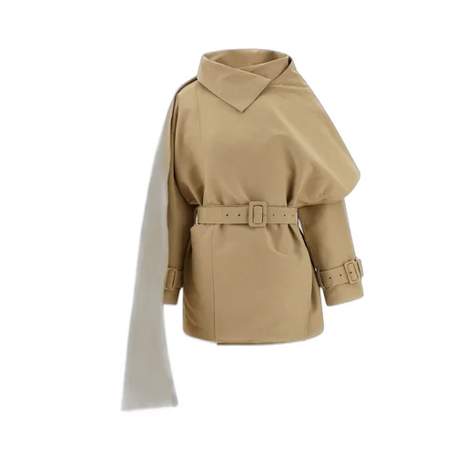 Mini Scarfcoat Short Coat