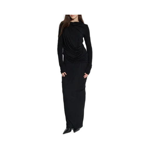 Draped Long Sleeve Top