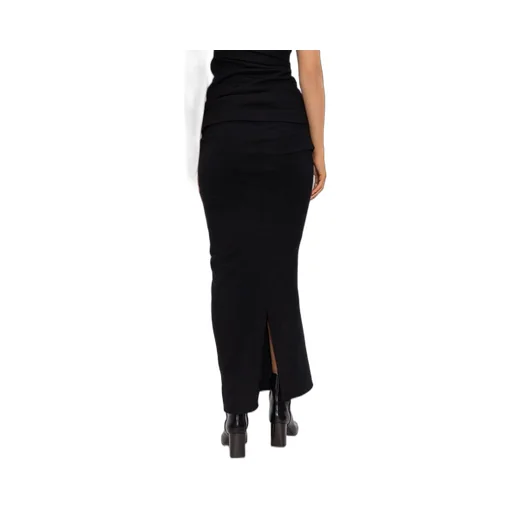 Draped Maxi Skirt