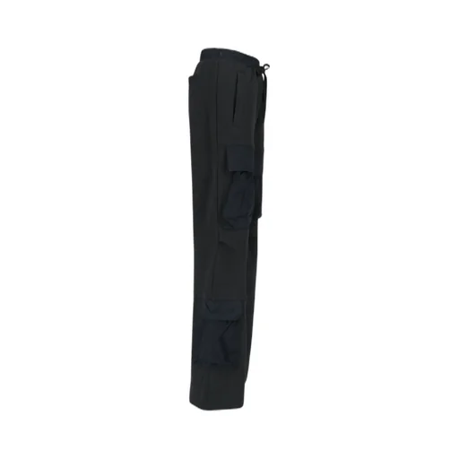 Utility Wide-Leg Cargo Track Trousers